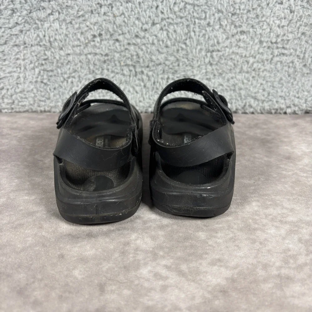 Birkenstock Mogami Kids Black Birko-Flor Outdoor Sandals EU 30 US 12-12.5 Narrow